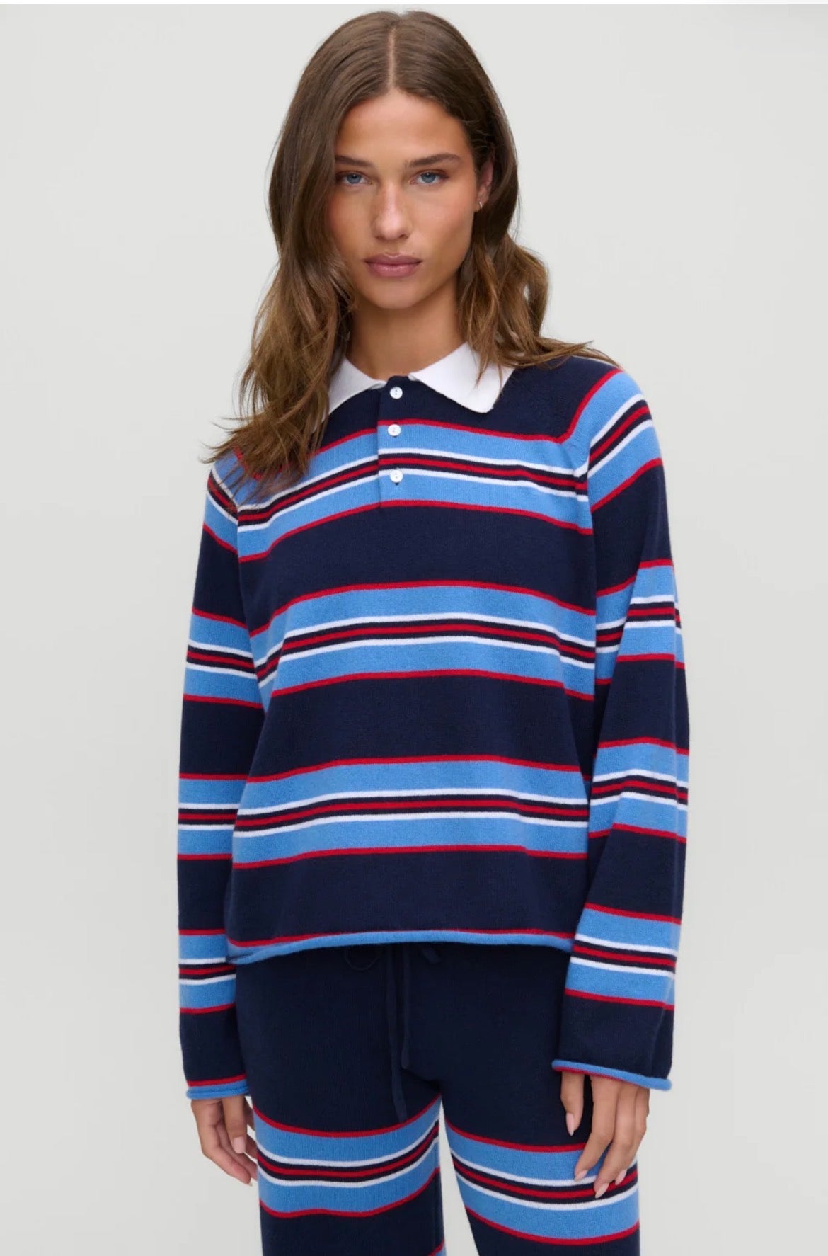 Benson Cashmere Rugby Sweater