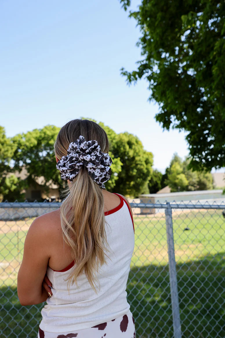 Dibs On The Cowboy Jumbo Scrunchie