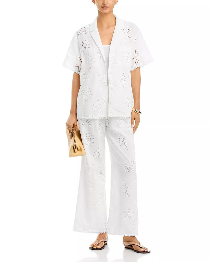 Eleni Embroidered Top