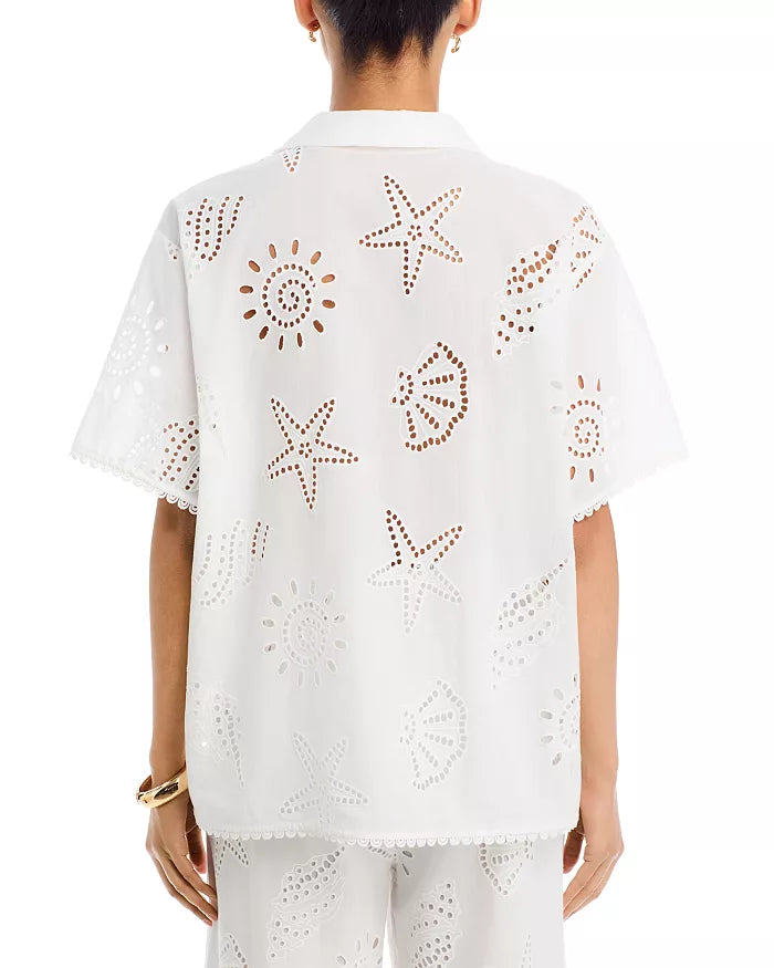 Eleni Embroidered Top
