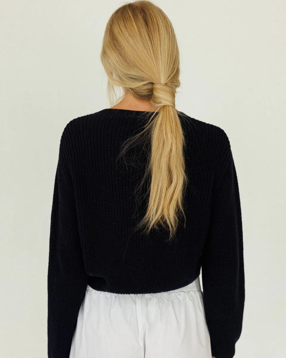 Harbor Cardigan - Navy