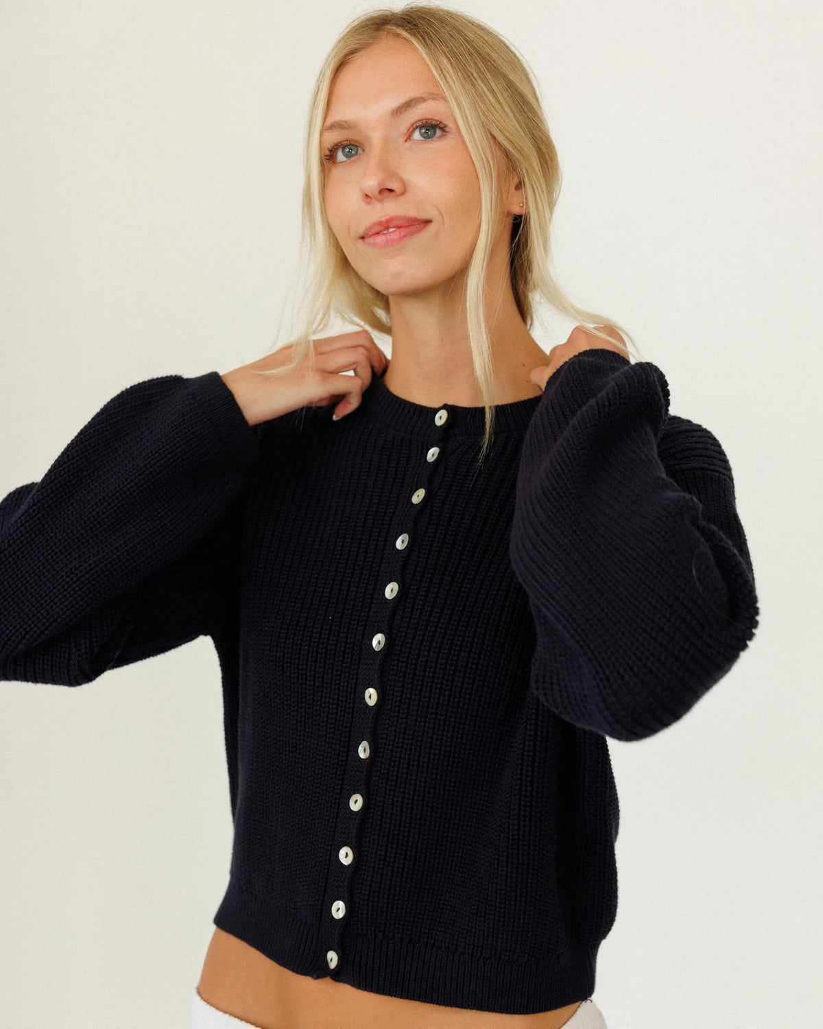 Harbor Cardigan - Navy