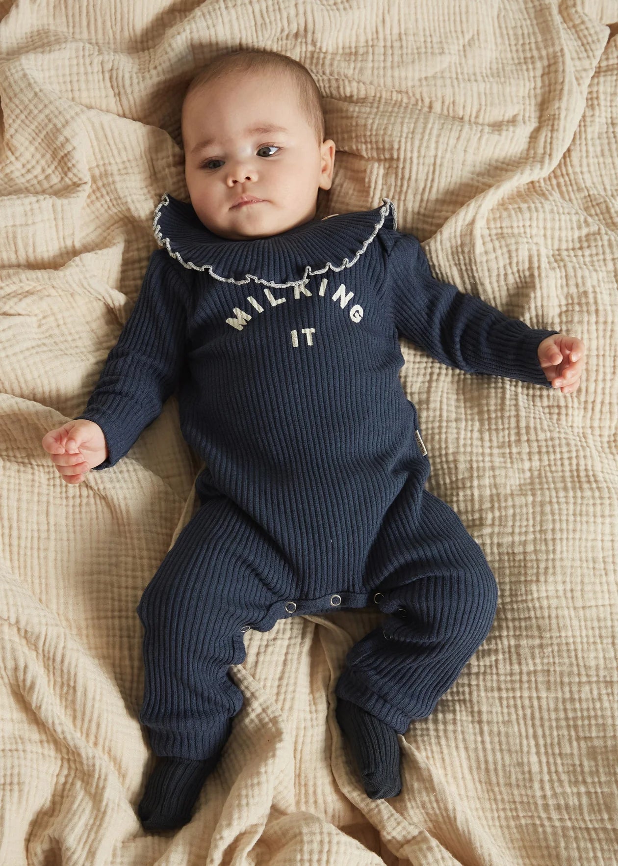 Milking It Navy Onesie