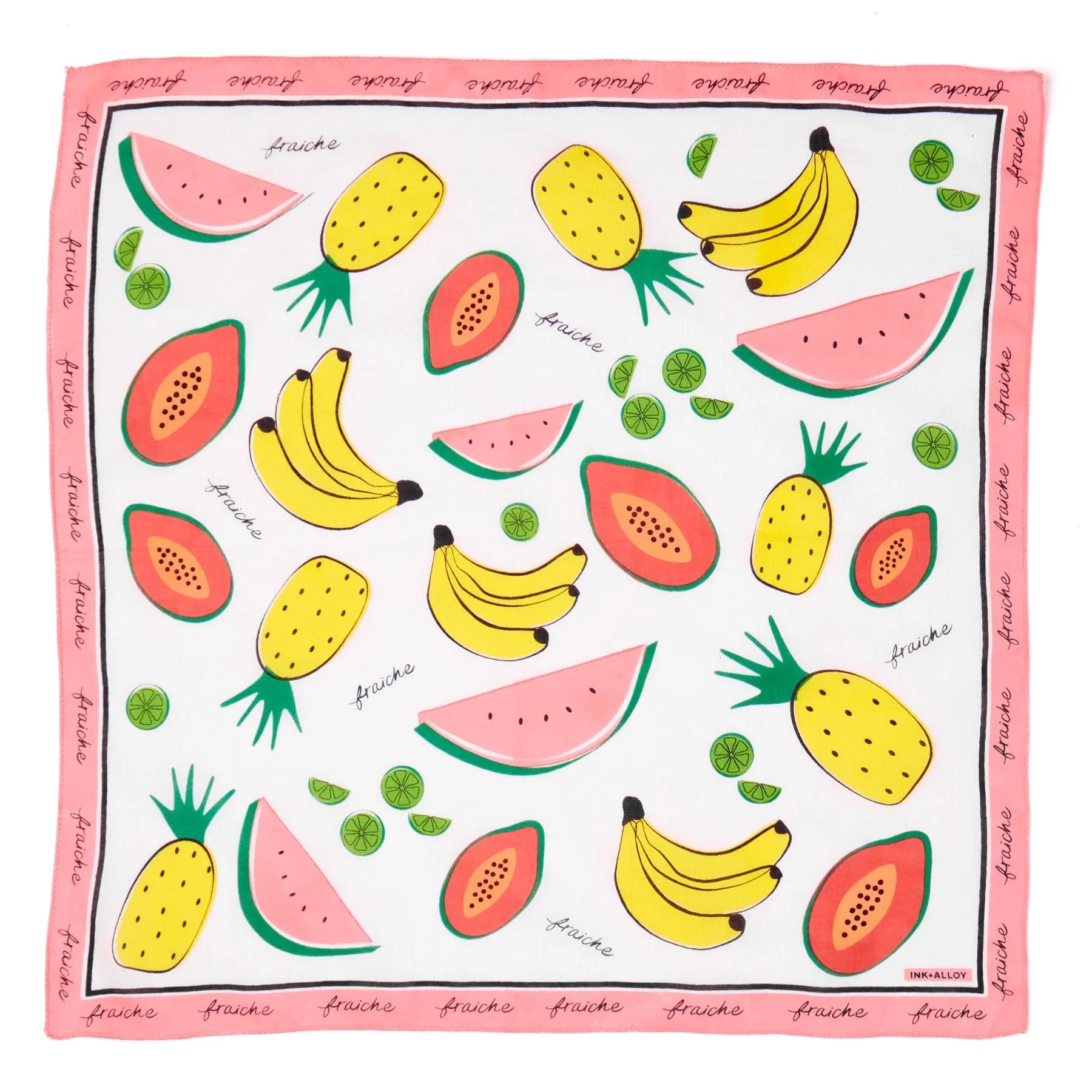 Carson Fruit Print Bandana
