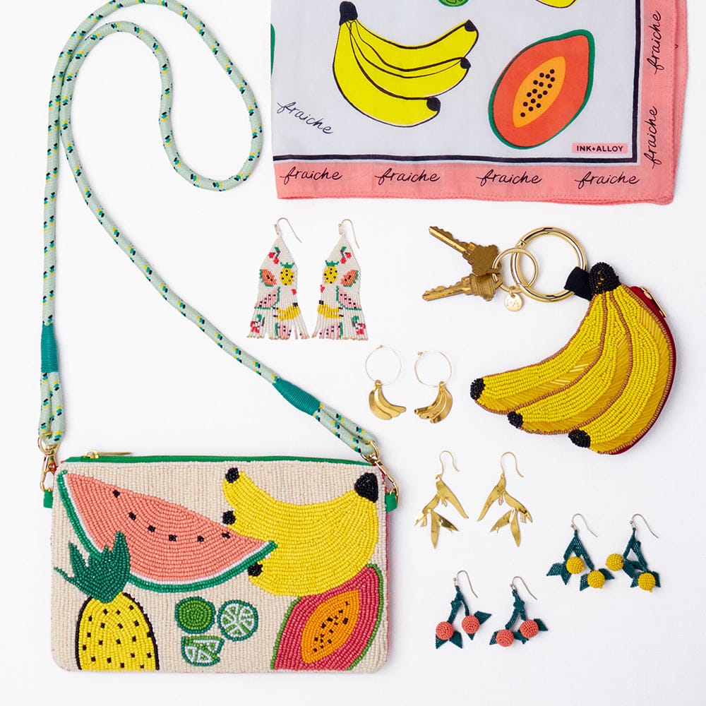 Carson Fruit Print Bandana