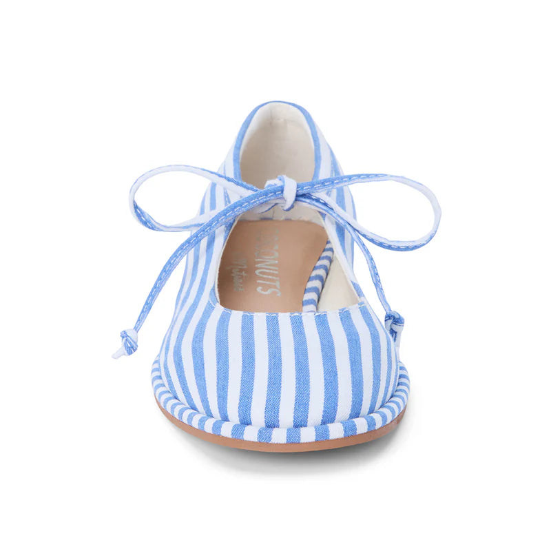 Gerry Blue Stripe Flat