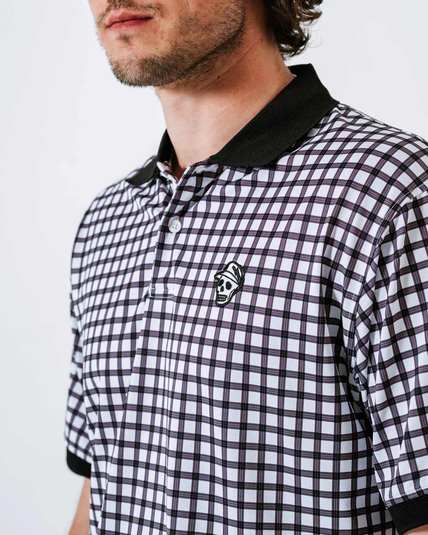 Gingham Polo