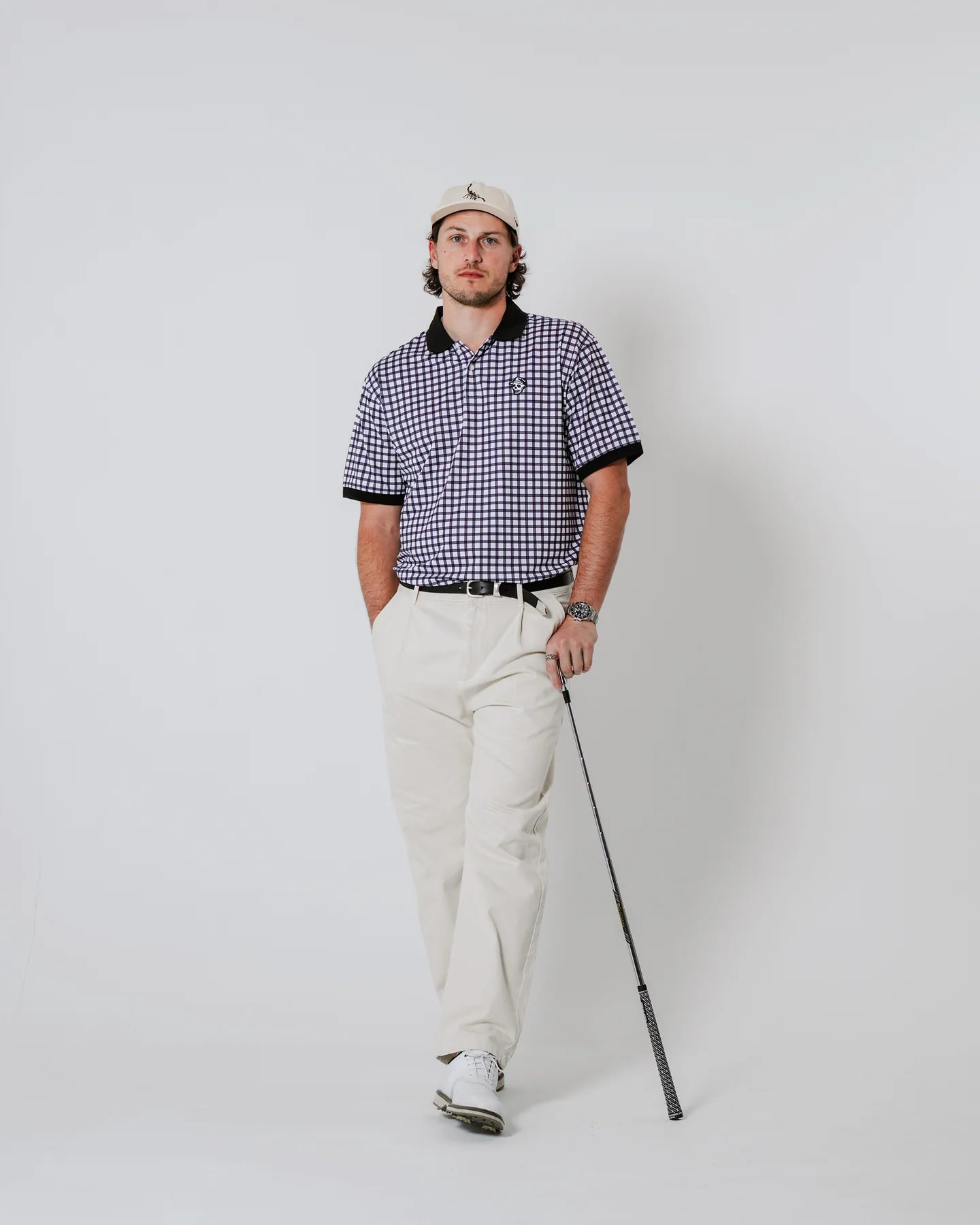 Gingham Polo
