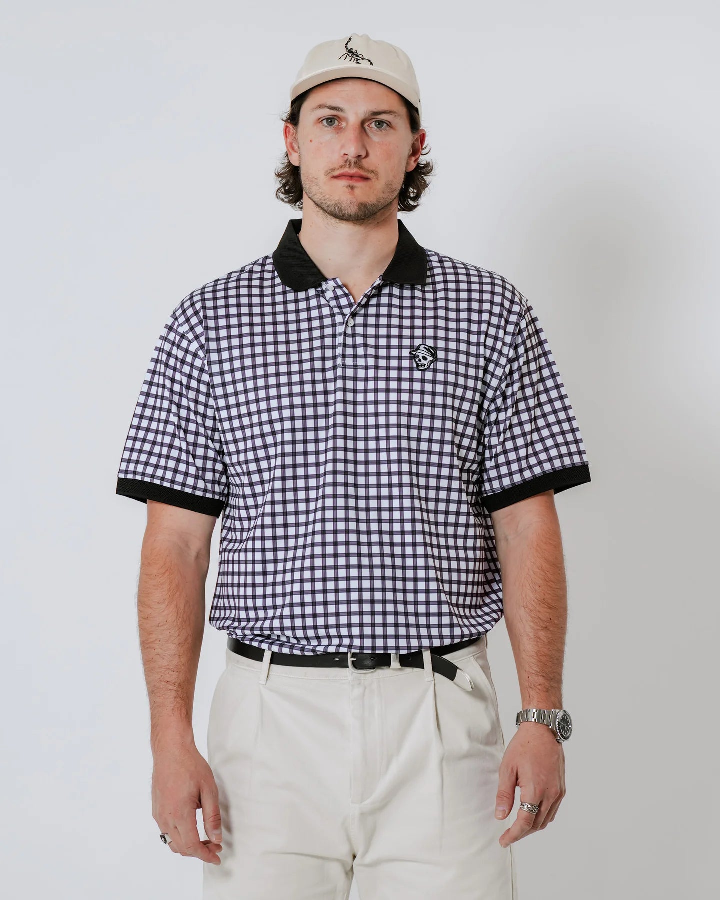 Gingham Polo