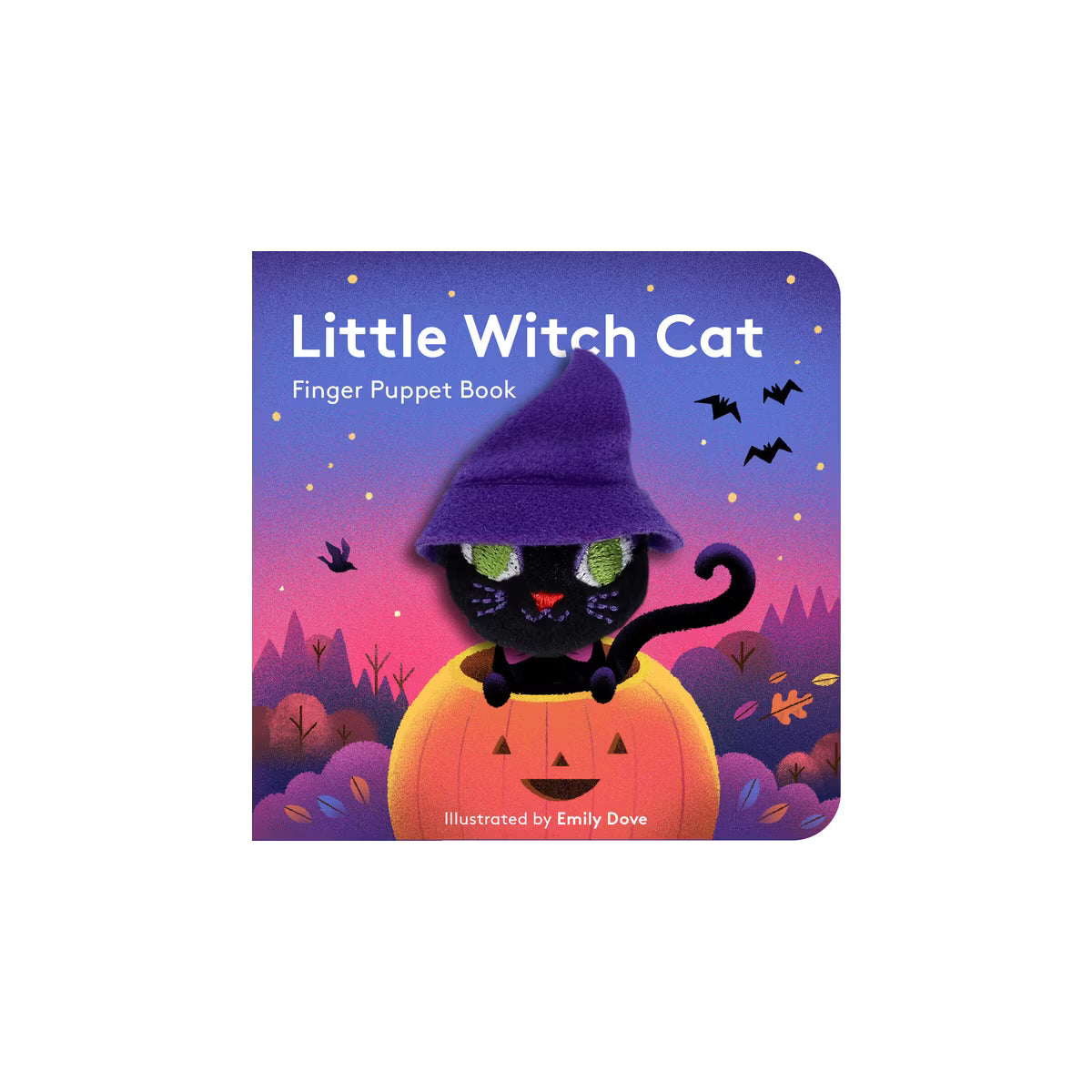 Little Witch Cat Puppet Book
