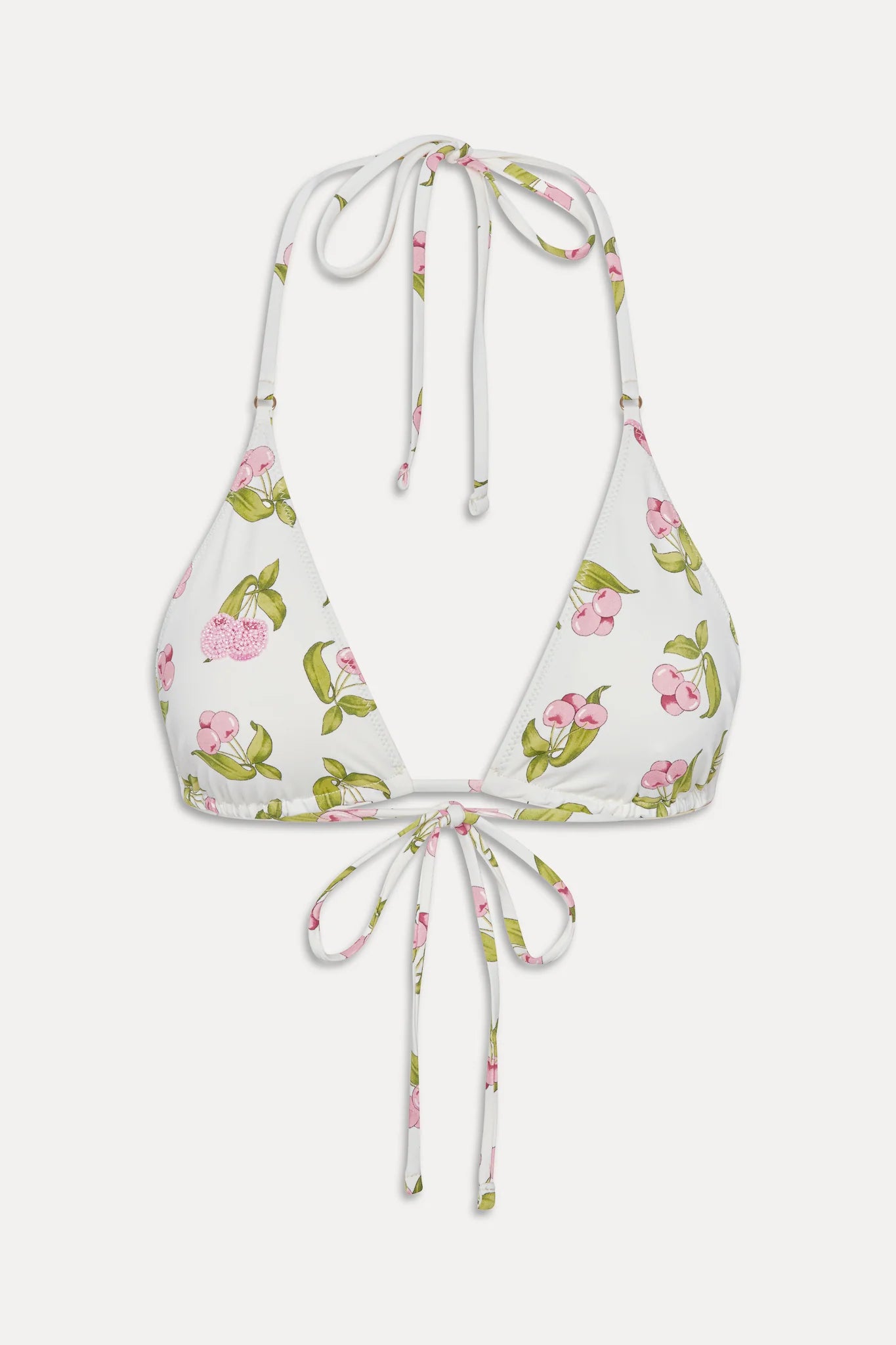Grace Beaded Triangle Bikini Top