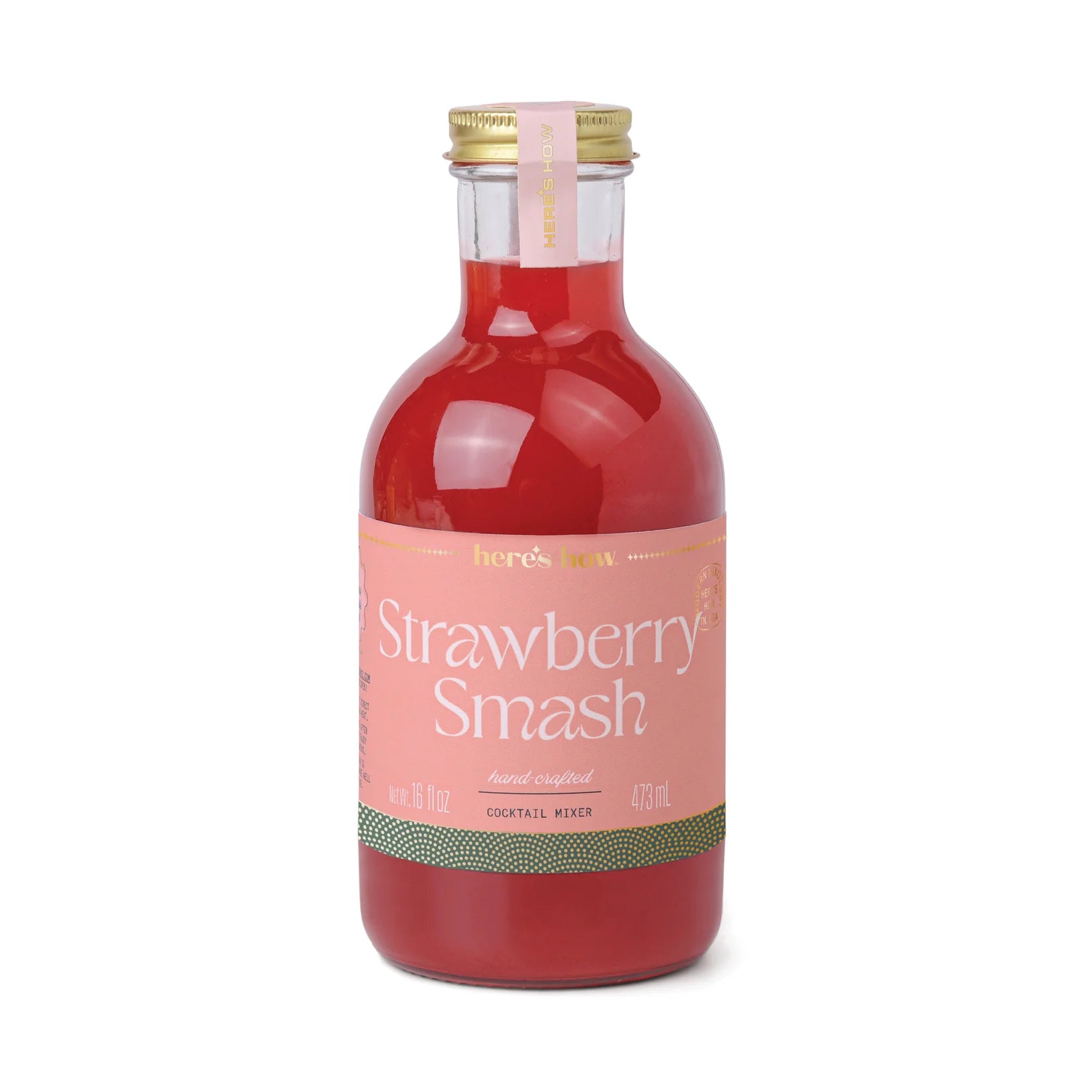 Strawberry Smash, Cocktail Mixer