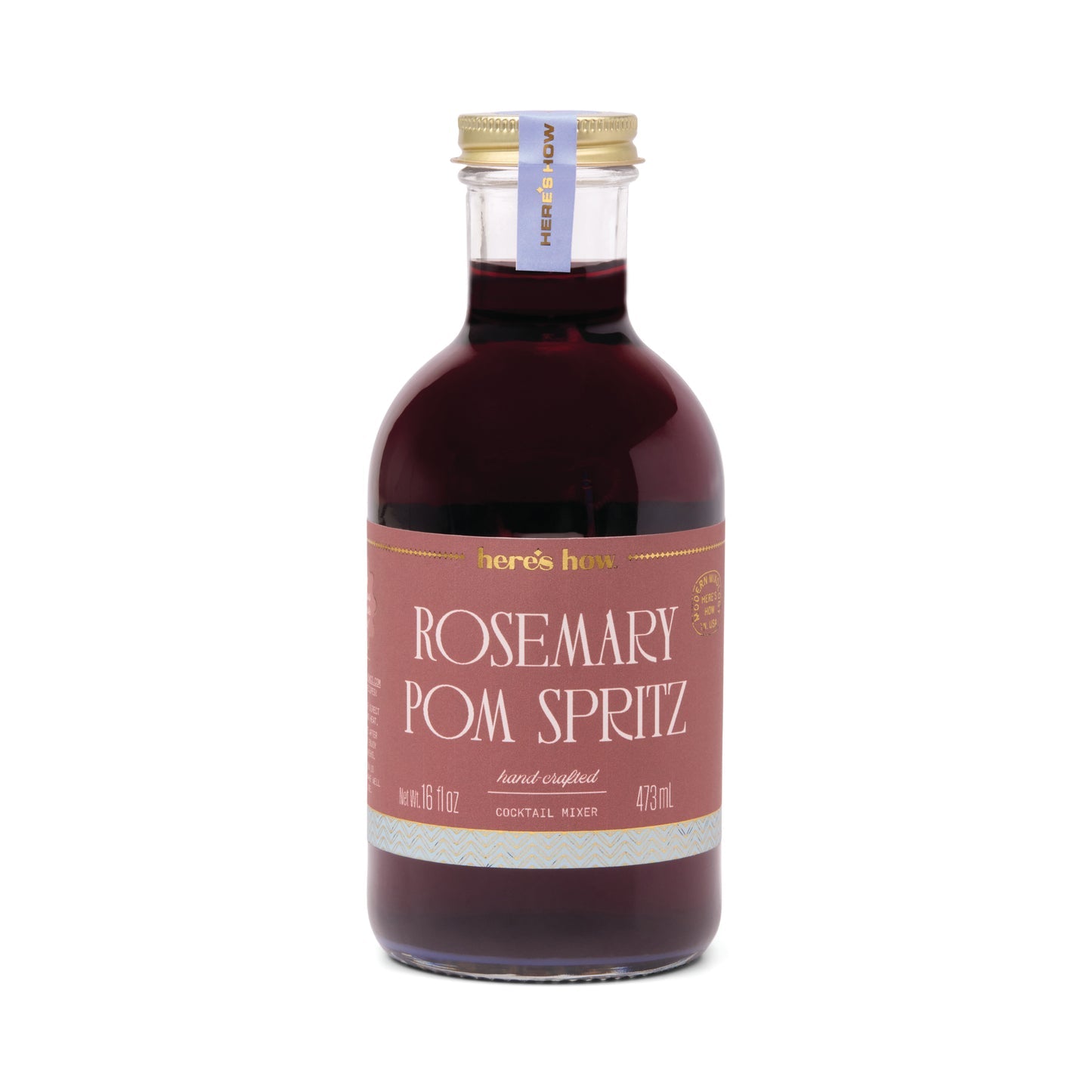 Rosemary Pom Spritz, Cocktail Mixer