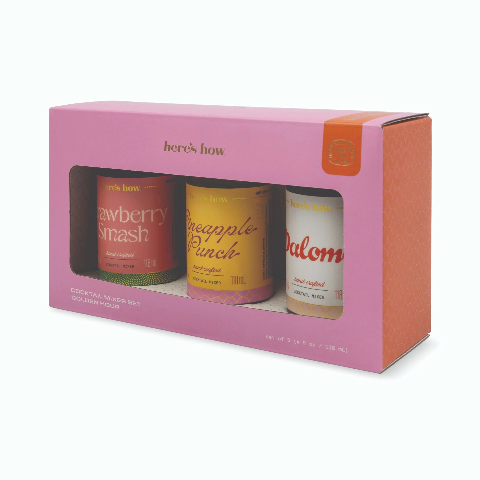 Set of 3 Mini Mixers - Golden Hour