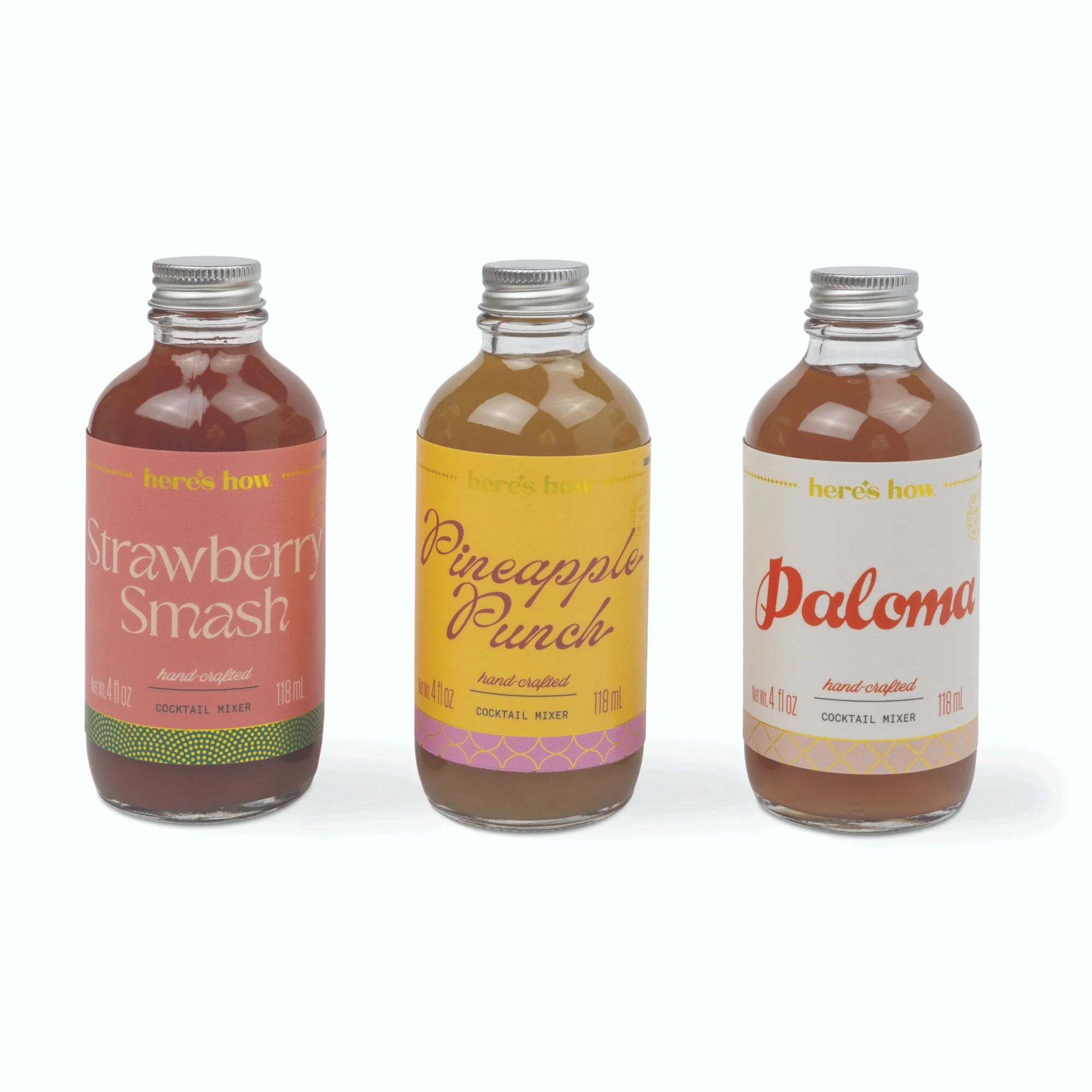 Set of 3 Mini Mixers - Golden Hour