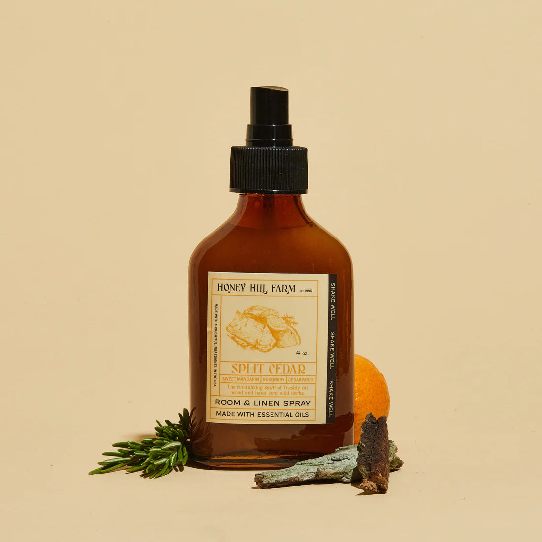 Room & Linen Mist- Split Cedar 4oz