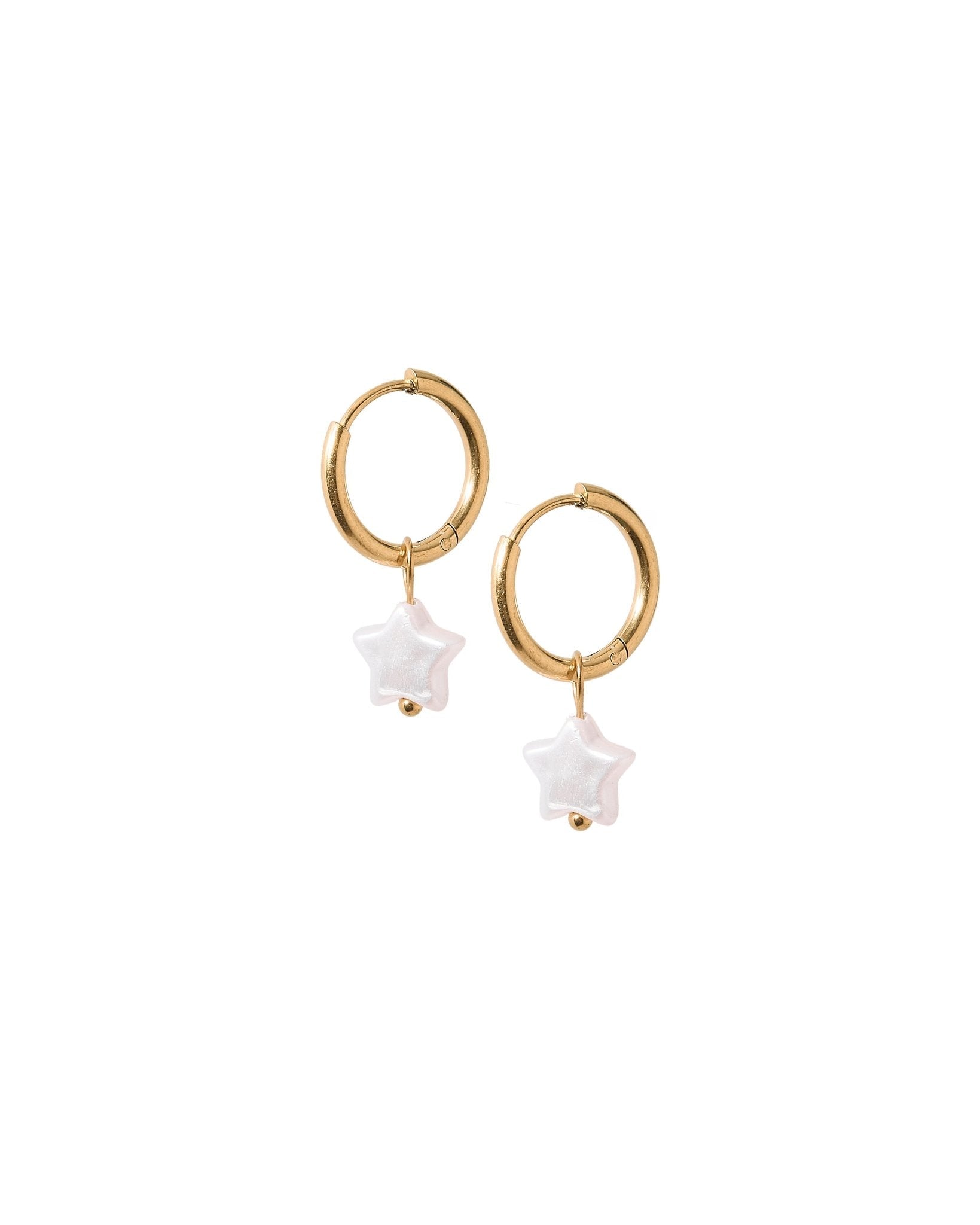 Huggie Charm Earrings