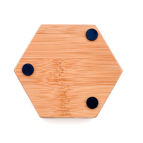 Bamboo Hex Soap Dish