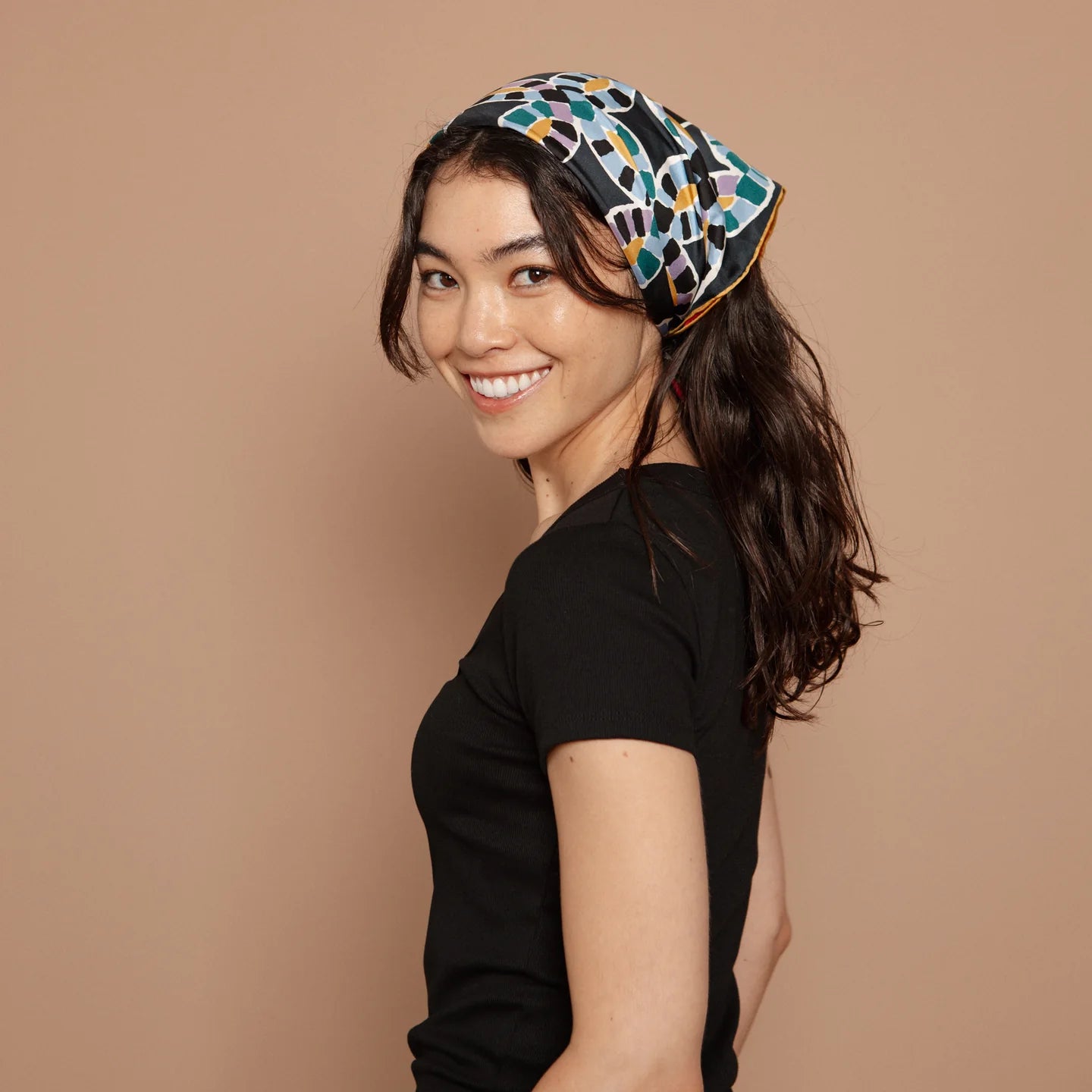 Twofer Silk Scarf