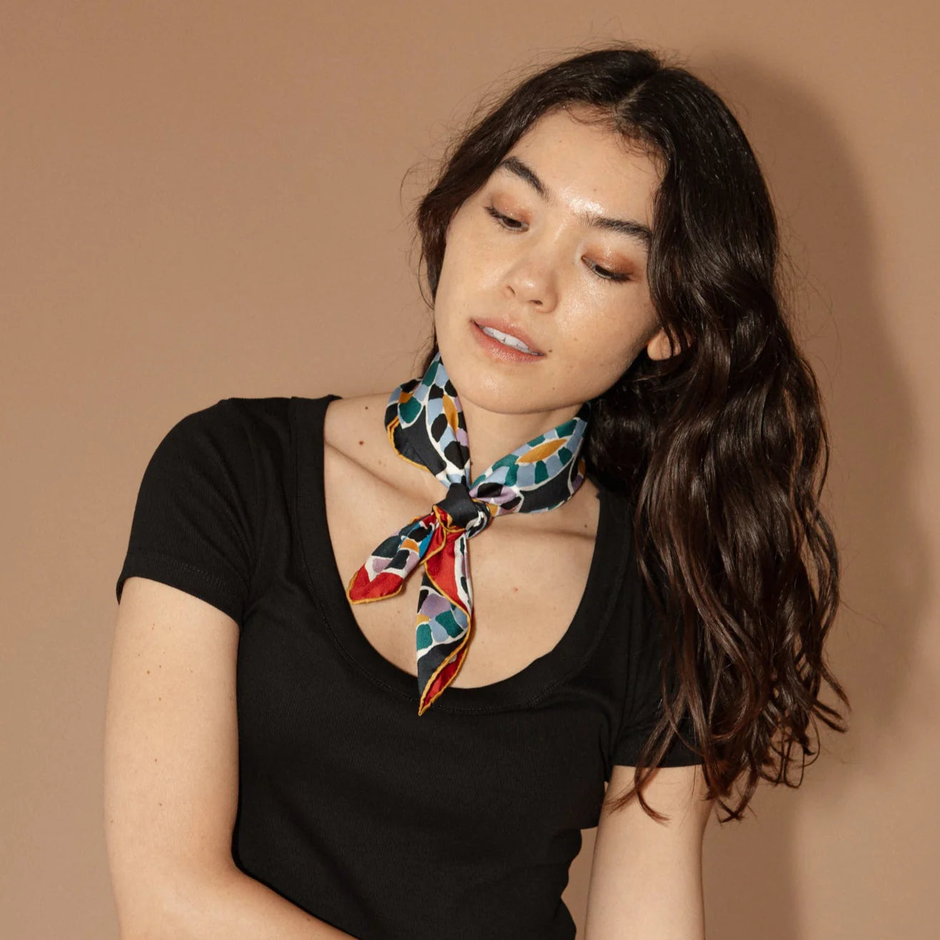 Twofer Silk Scarf