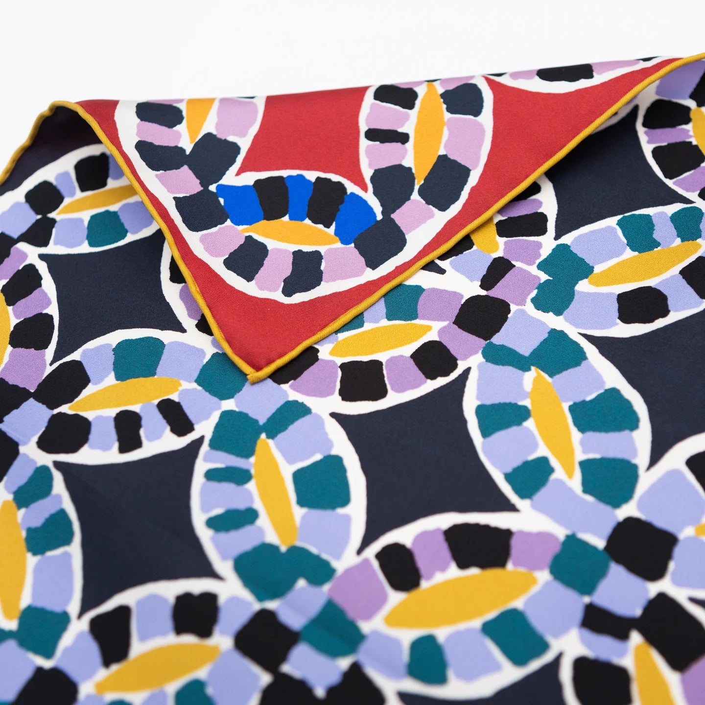 Twofer Silk Scarf