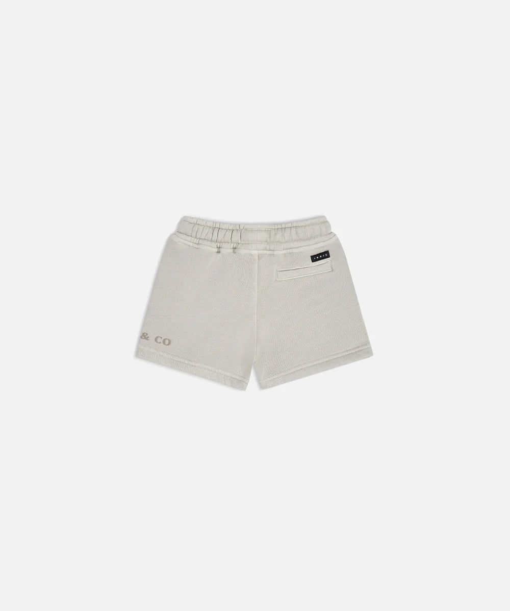 Oversize trackie short