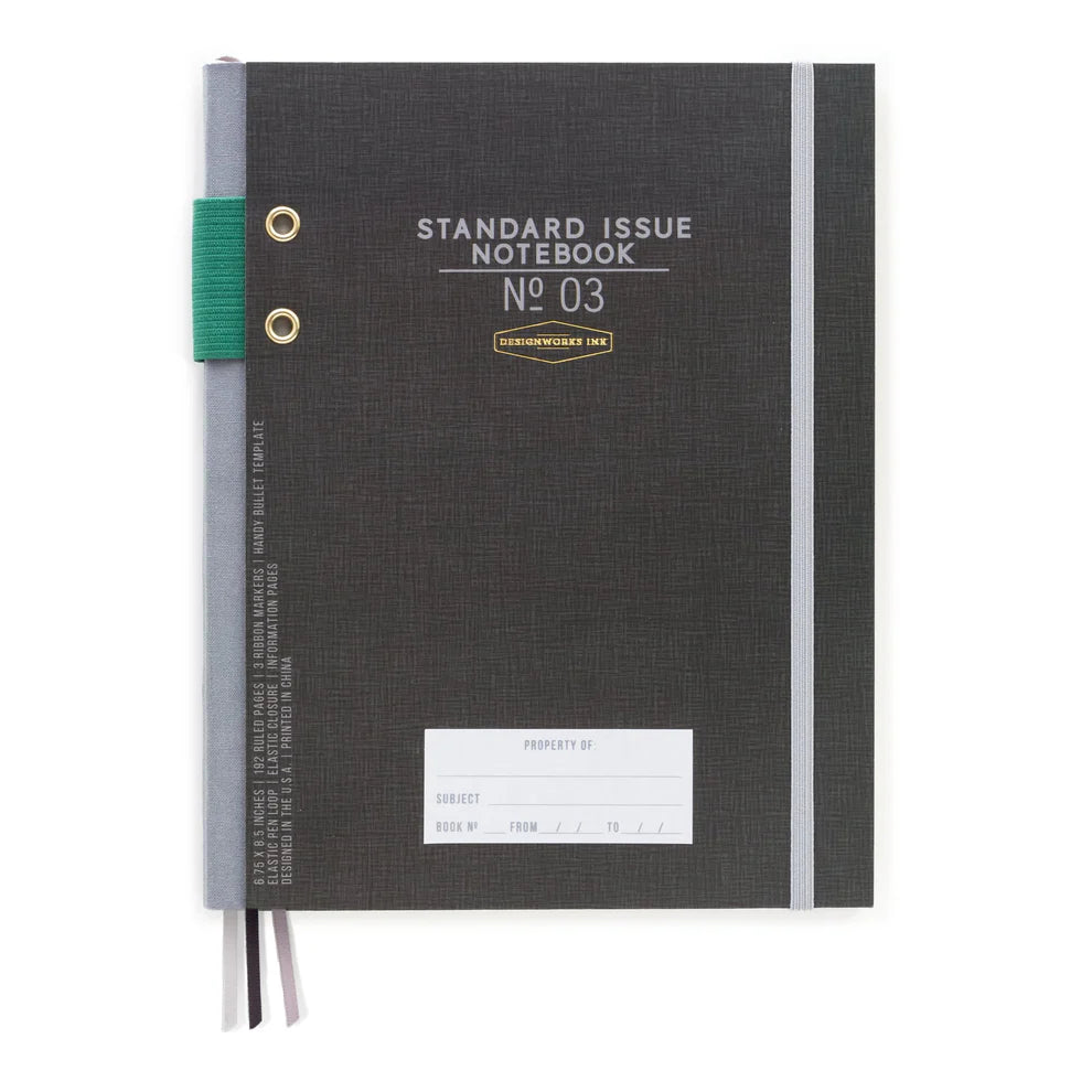Standard issue planner notebook No. 03