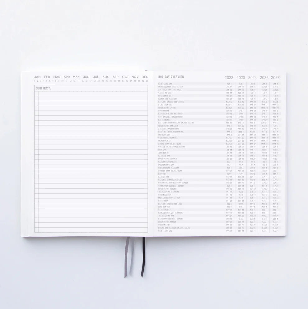 Standard issue planner notebook No. 03