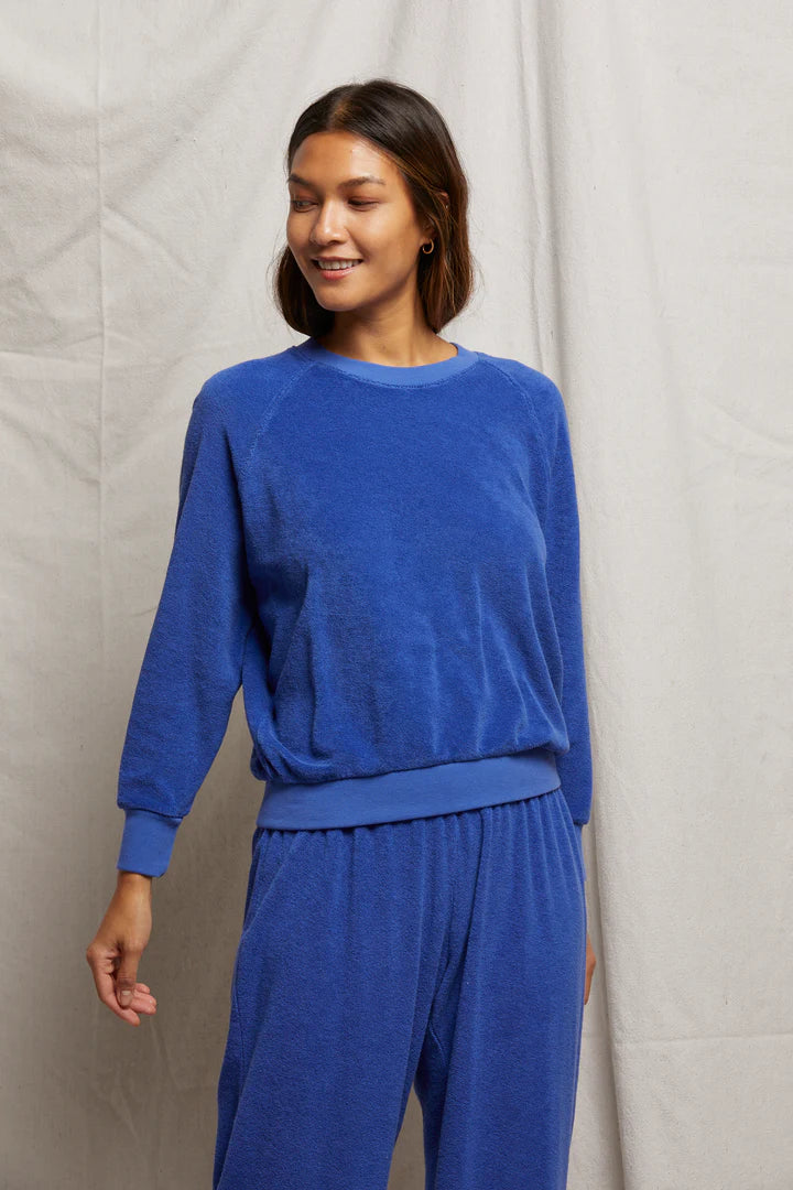 Saylor, reverse loop terry sweatshirt