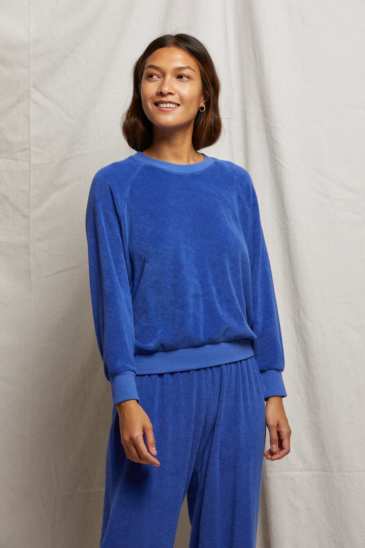 Saylor, reverse loop terry sweatshirt