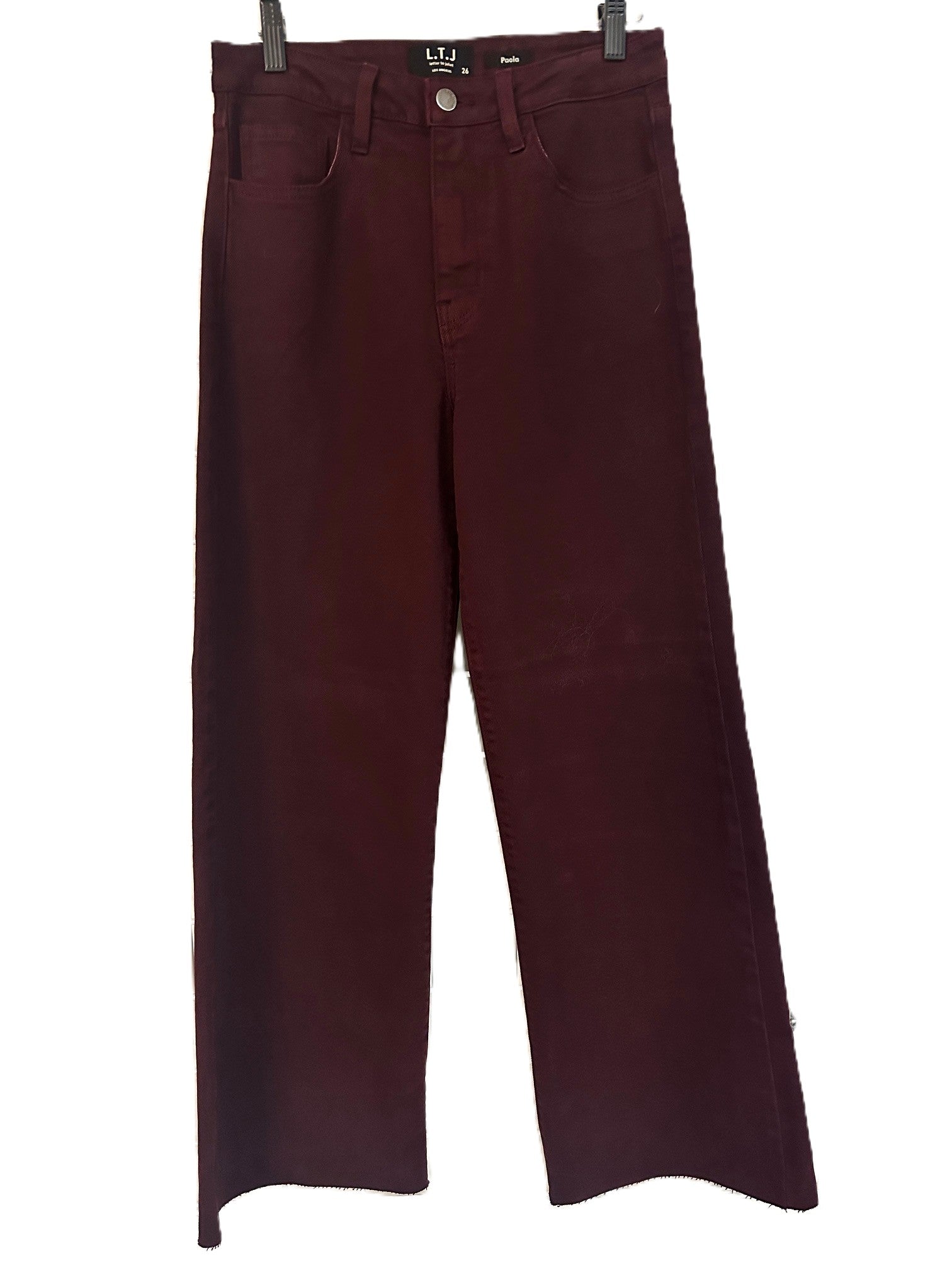 Paola A Line Scissor Hem Wide Leg