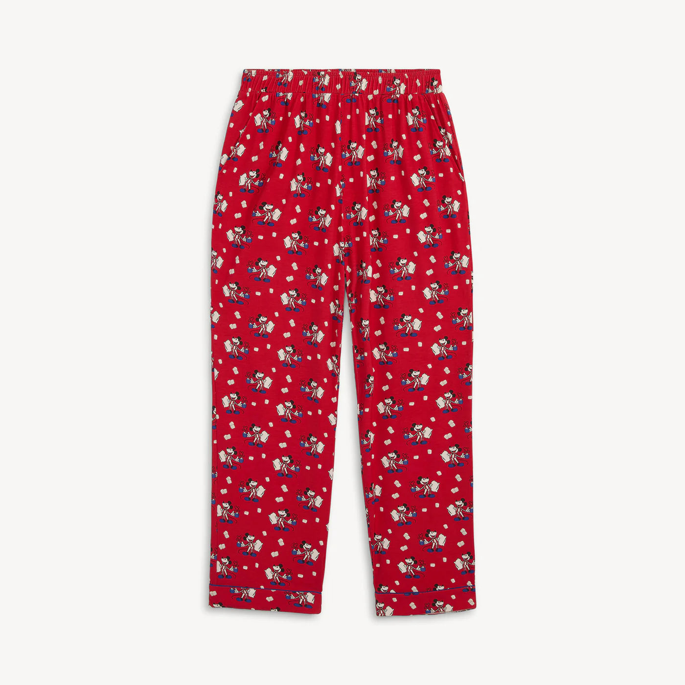 Mickey Red Cocoa Club Women's Classic L/s Pj