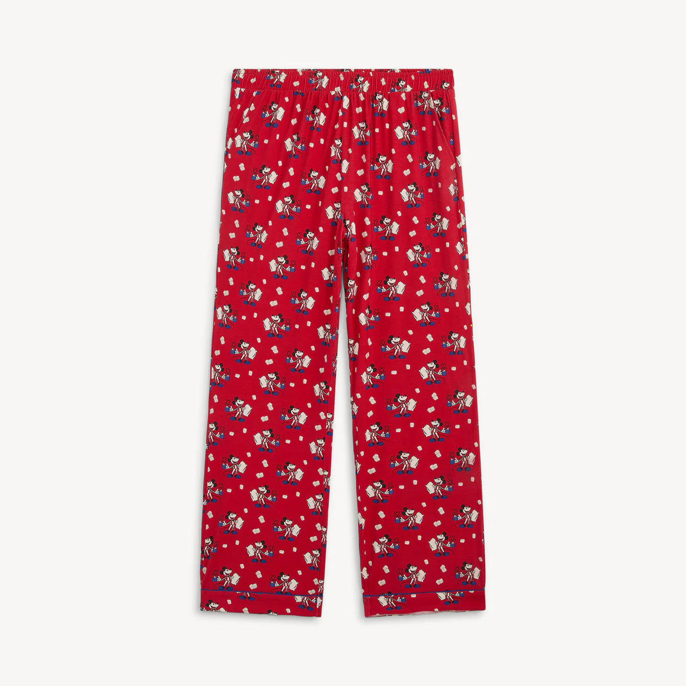 Mickey Red Cocoa Club Men's Classic L/s Pj