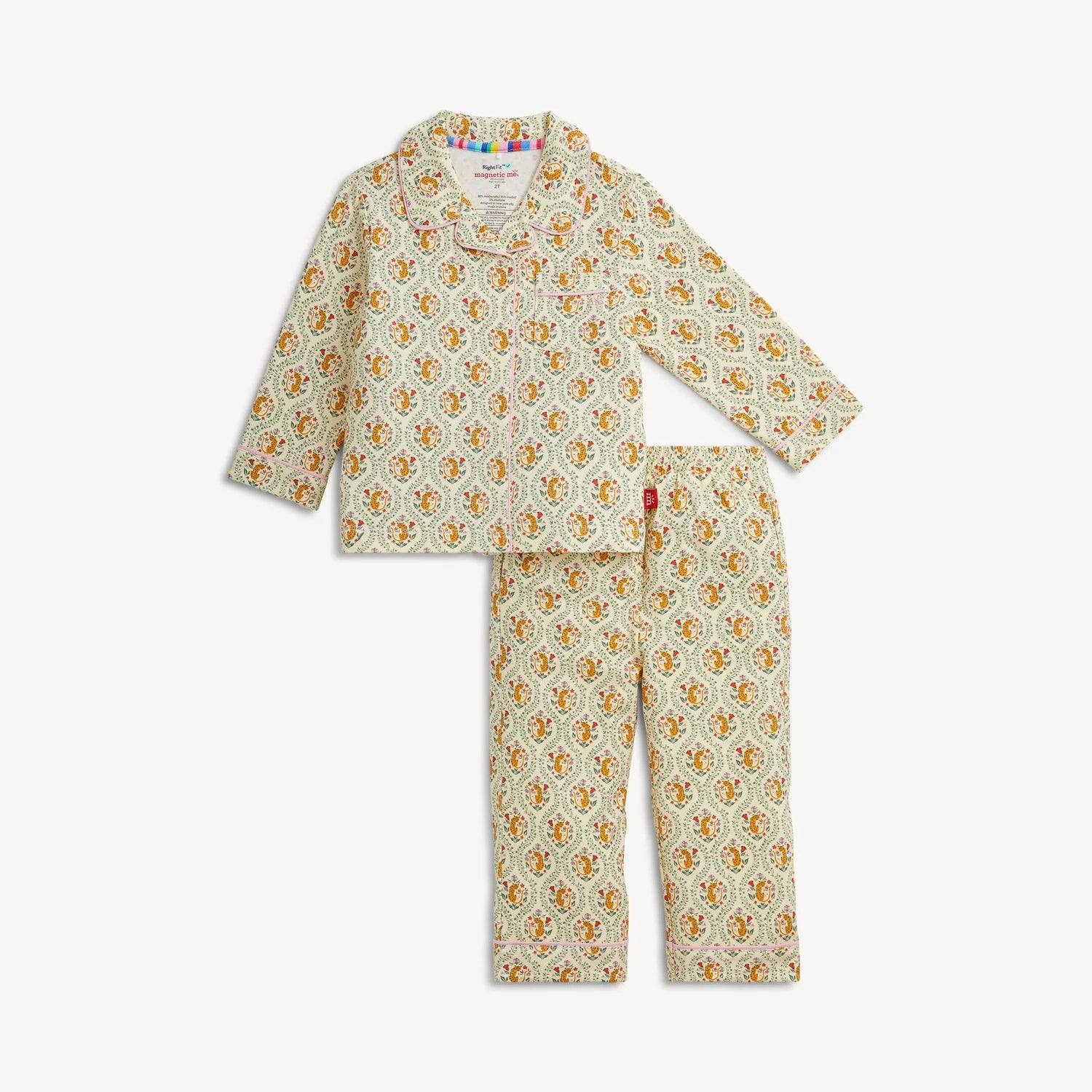 Fleur Sauvage - RF Kids Long Sleeve PJ Set