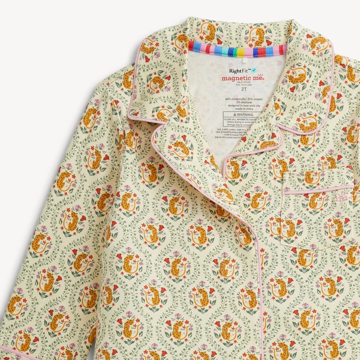 Fleur Sauvage - RF Kids Long Sleeve PJ Set