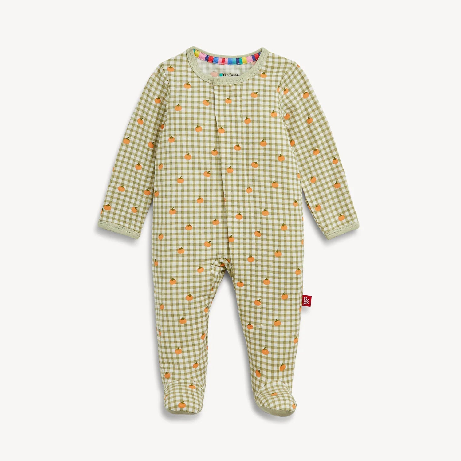 Pumpkin Plaid - Modal Magnetic Footie