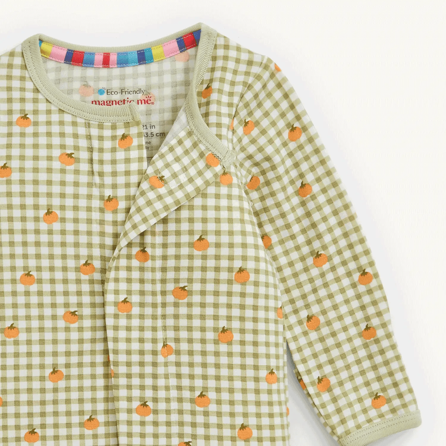 Pumpkin Plaid - Modal Magnetic Footie