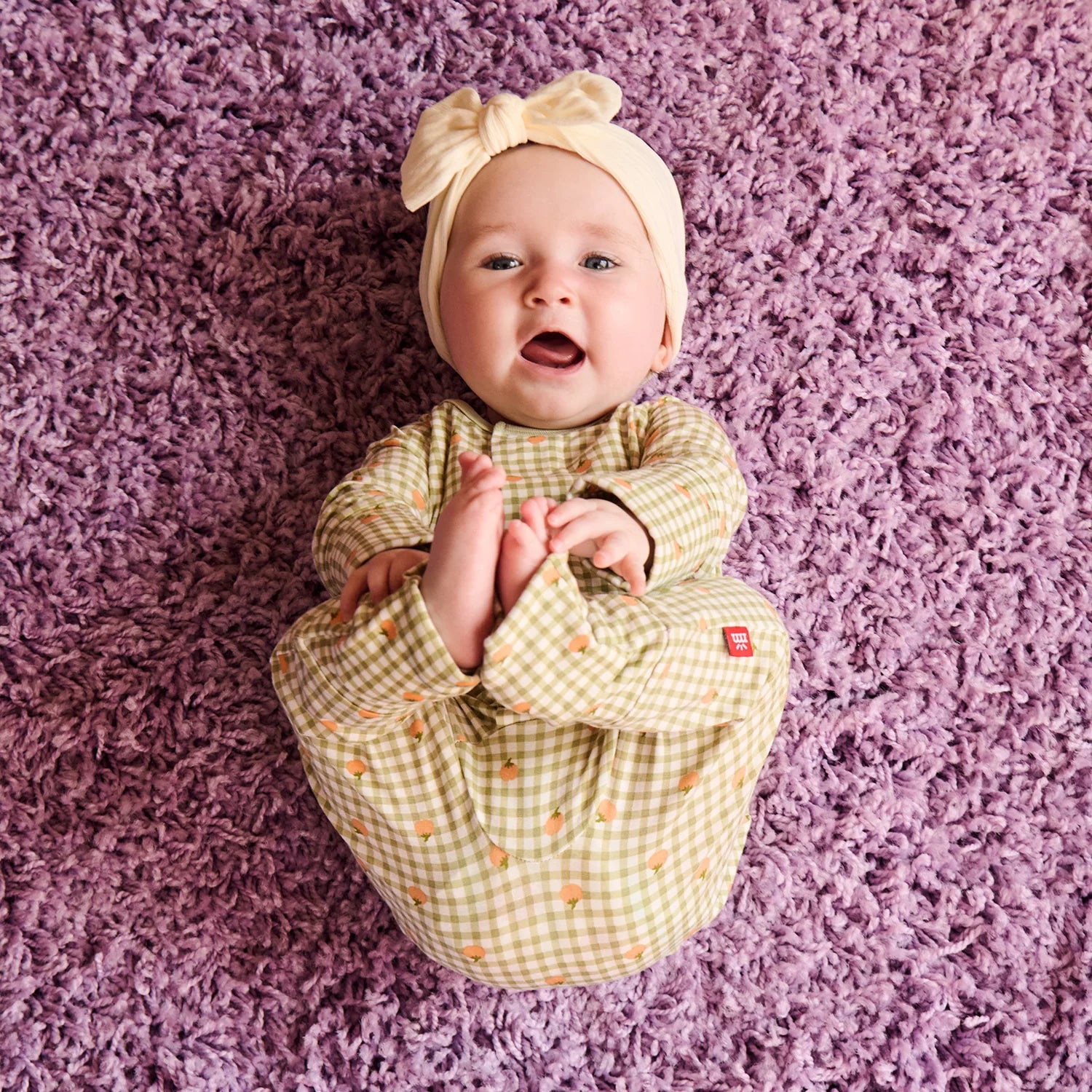 Pumpkin Plaid - Modal Magnetic Convertible Coverall