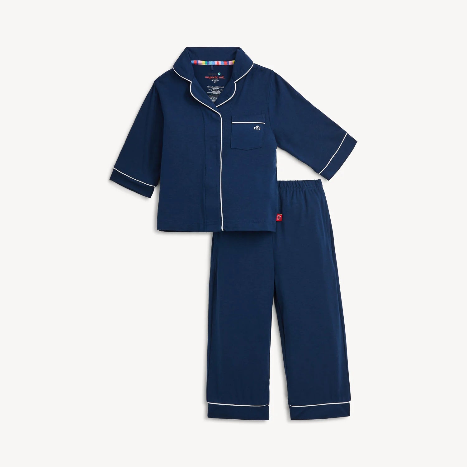 Navy - RF Kids Long Sleeve Pj Set