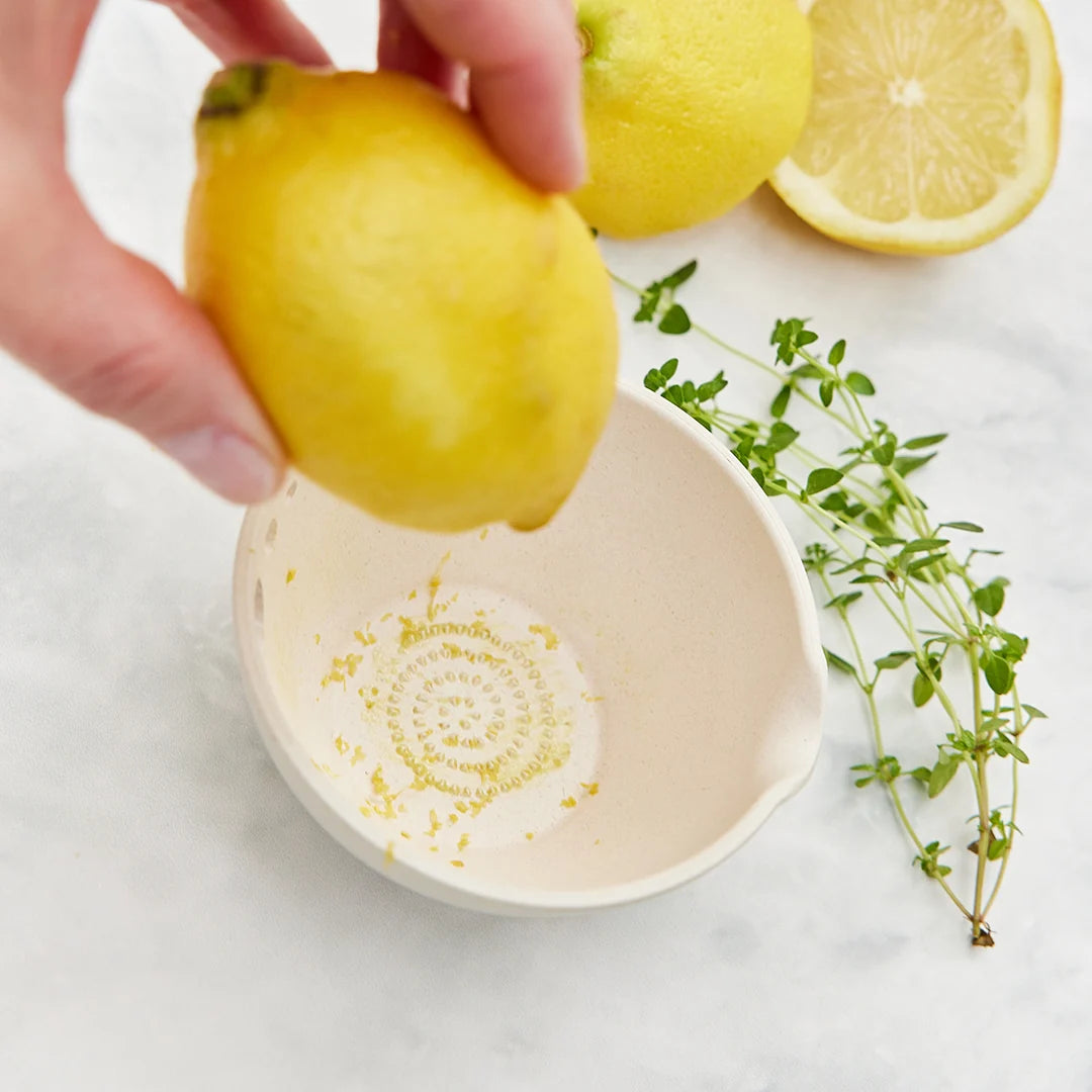 Peel, Grate, and Prep Dish - Ivory