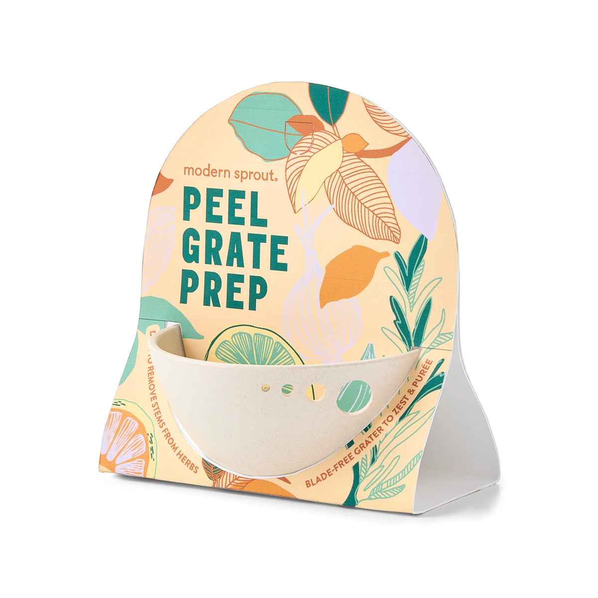 Peel, Grate, and Prep Dish - Ivory