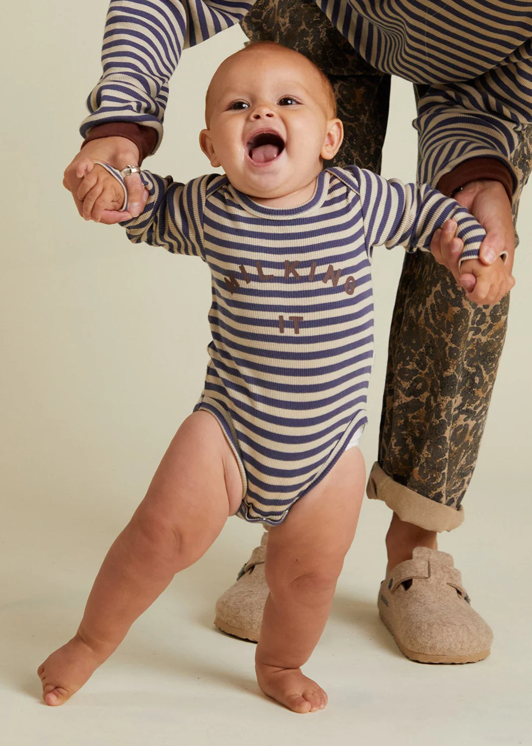 Milking It Inky Stripe Bodysuit