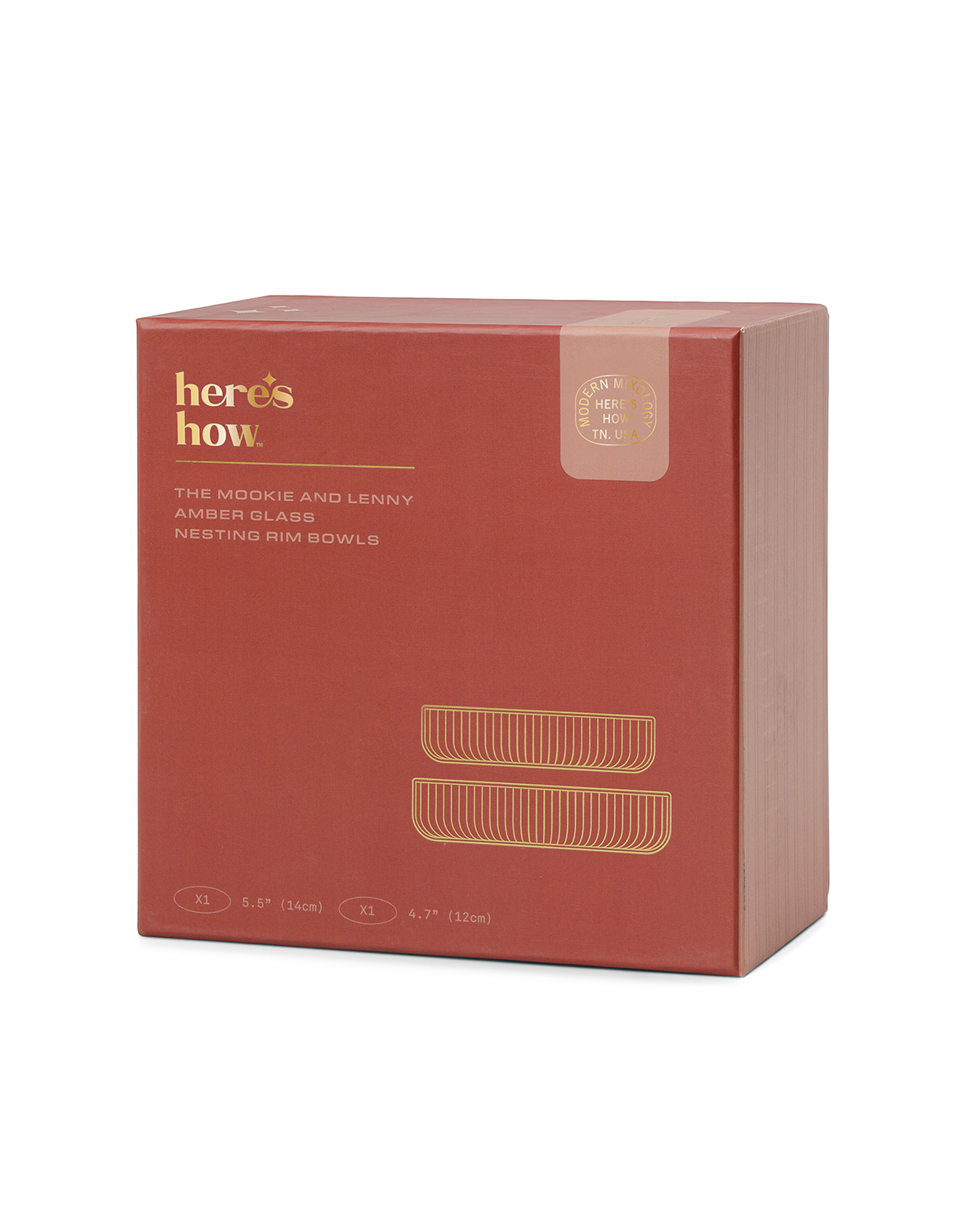 Mookie + Lenny - Nesting Rim Bowls