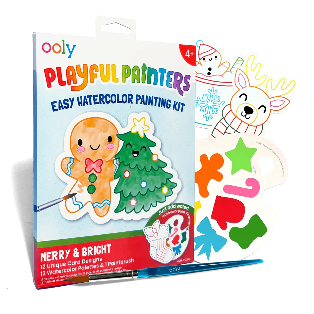 Playful Painters: Easy Watercolor Painting Kit
