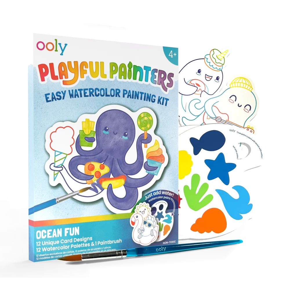 Playful Painters: Easy Watercolor Painting Kit