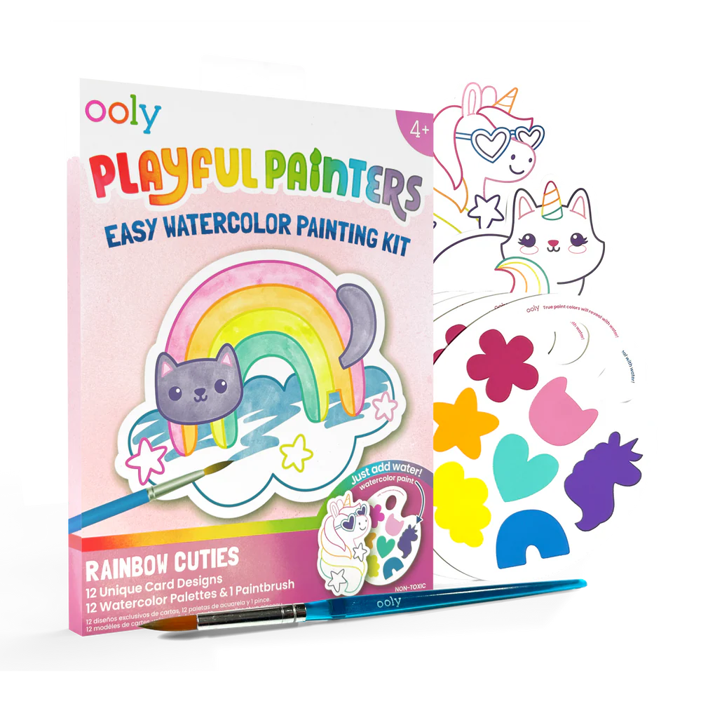 Playful Painters: Easy Watercolor Painting Kit