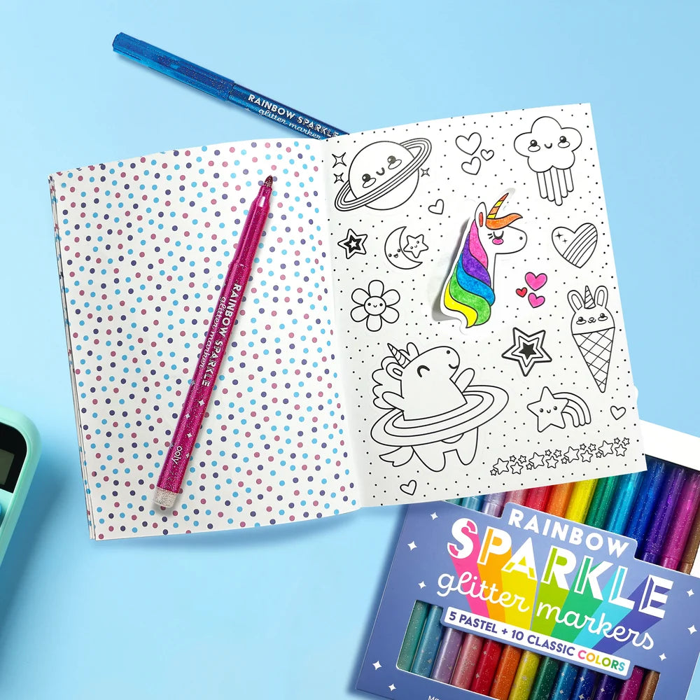 Stickiville Color-In' Sticker Book