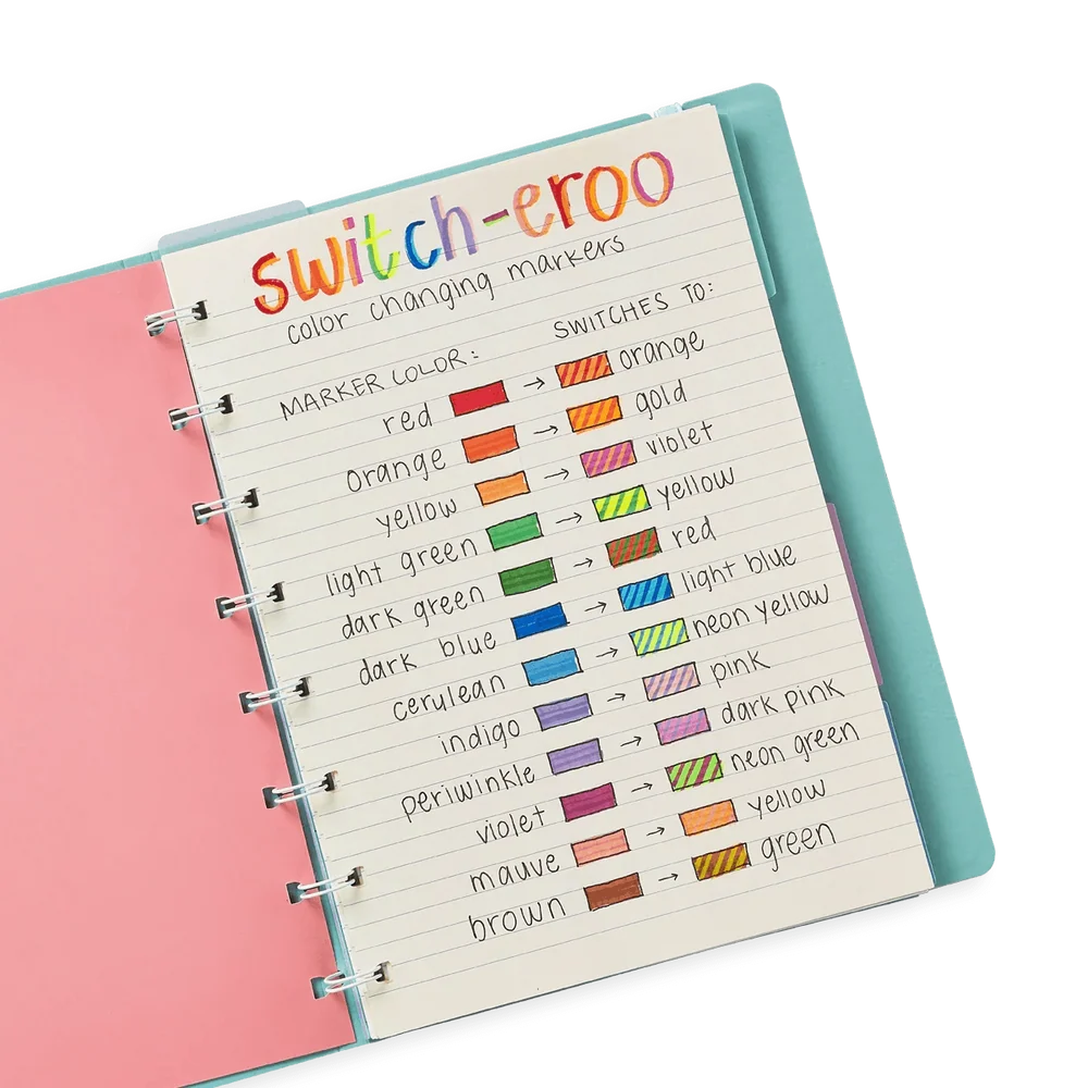 Switch-eroo! Changing Markers (set 12)