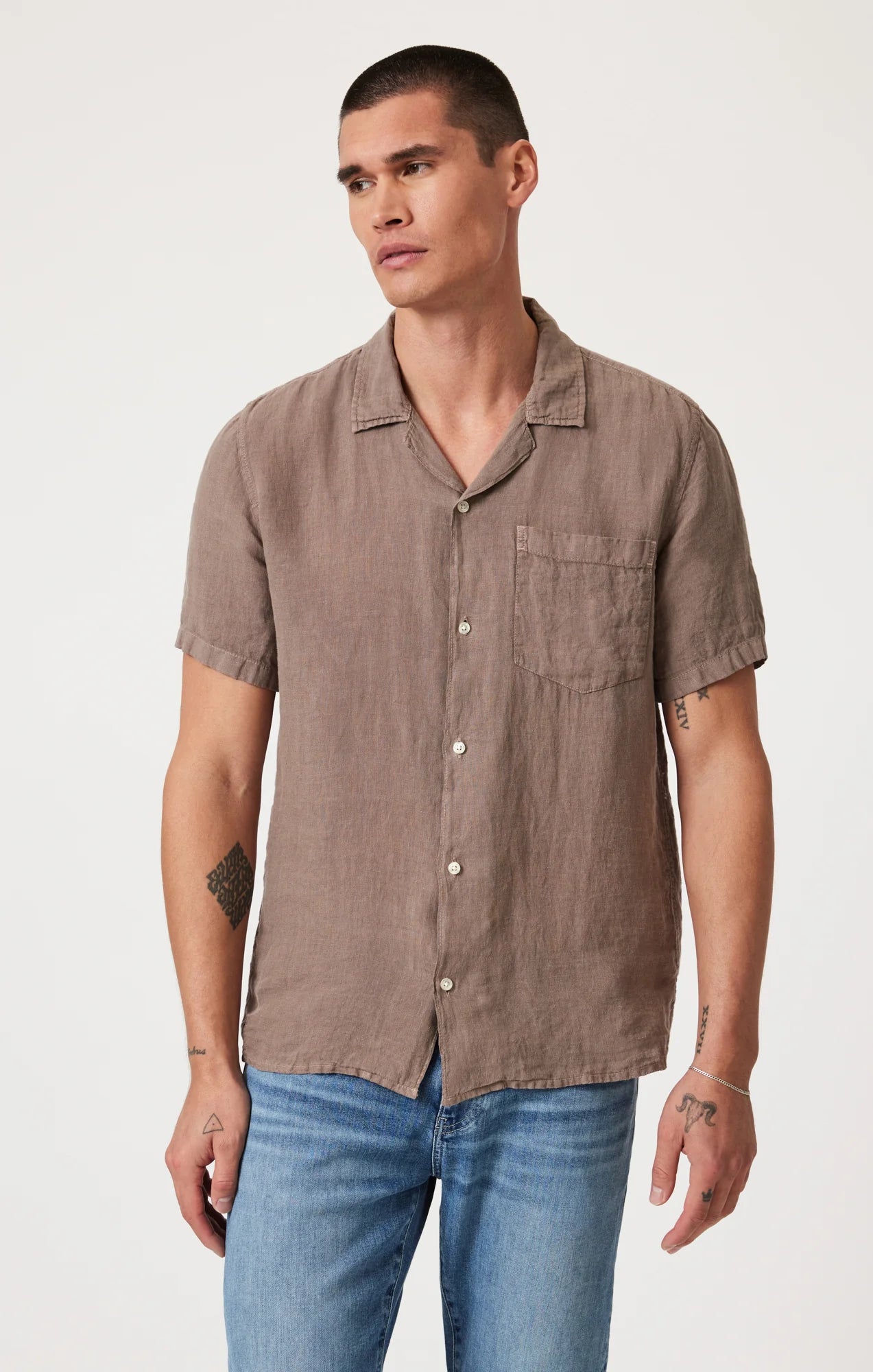 Linen Short Sleeve Shirt