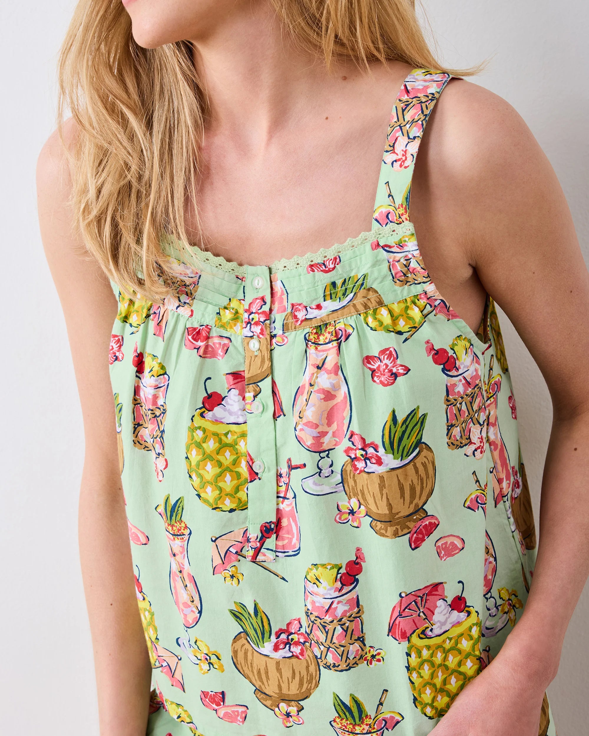 Back to Bed Short Set in Paradise Punch